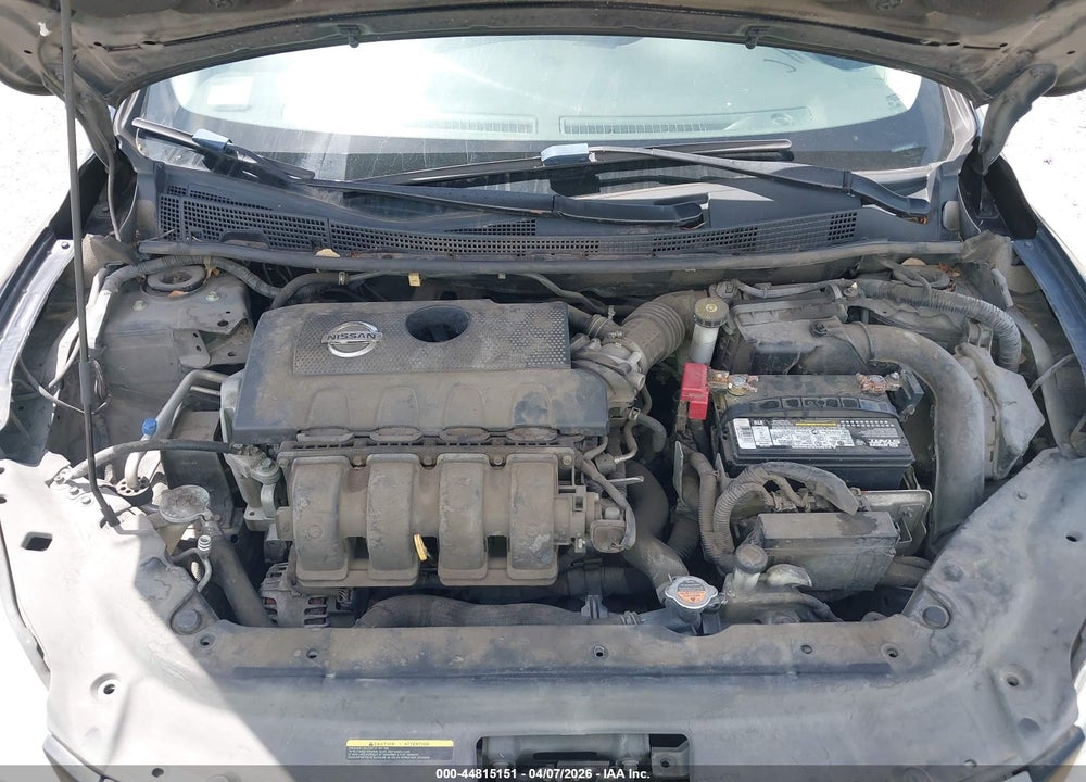 2015 NISSAN SENTRA S VIN: 3N1AB7AP0FY243277