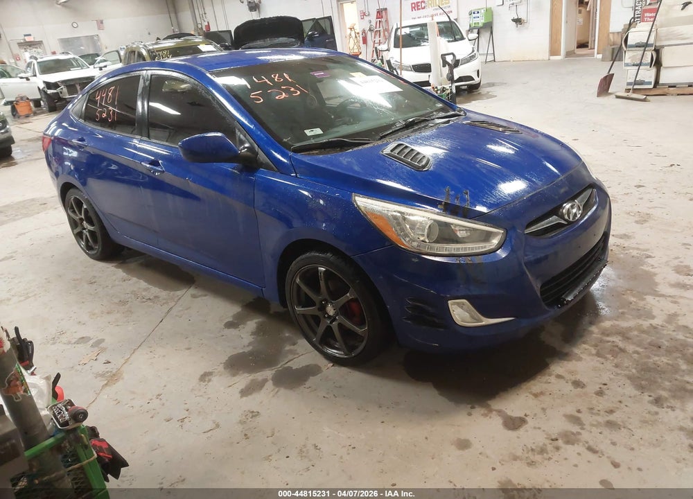 2014 HYUNDAI ACCENT GLS VIN: KMHCU4AE9EU617802
