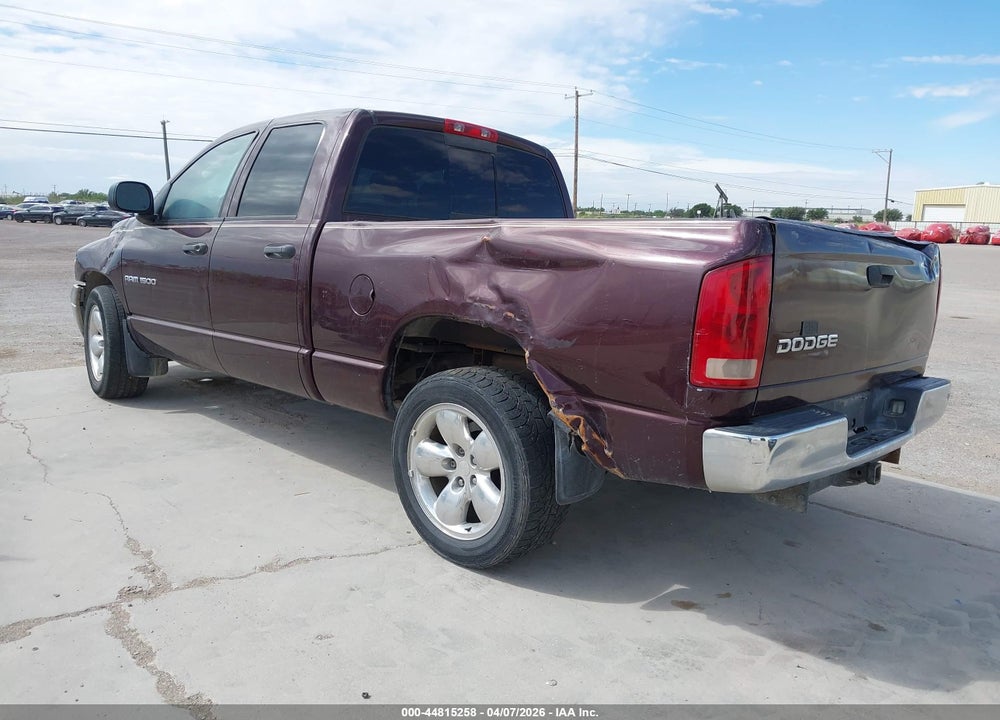 2004 DODGE RAM 1500 SLT/LARAMIE VIN: 1D7HA18N44S652075