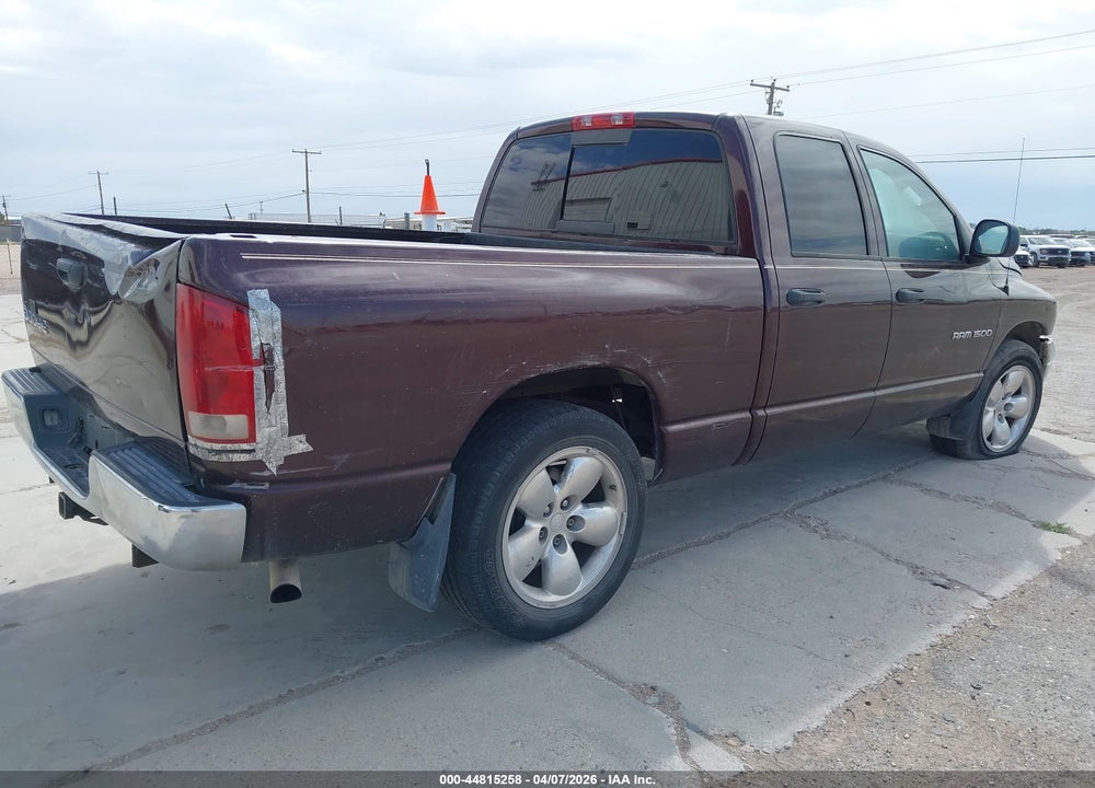 2004 DODGE RAM 1500 SLT/LARAMIE VIN: 1D7HA18N44S652075