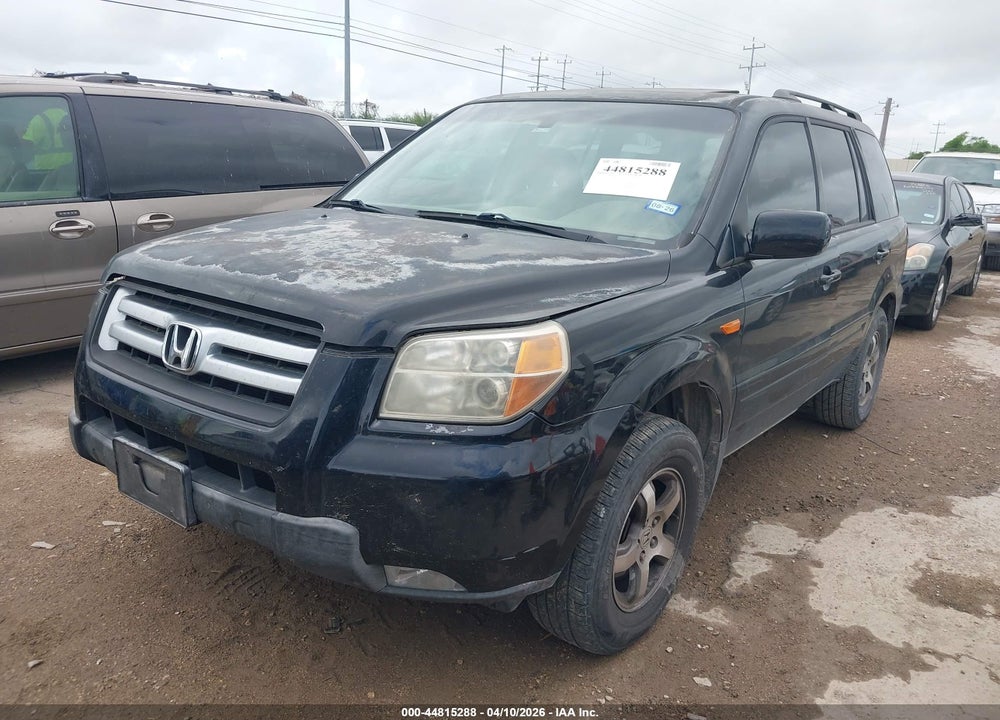 2007 HONDA PILOT EX-L VIN: 5FNYF28527B018735