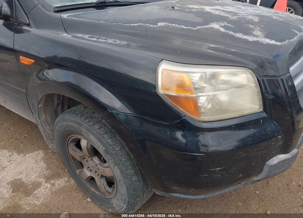 2007 HONDA PILOT EX-L VIN: 5FNYF28527B018735