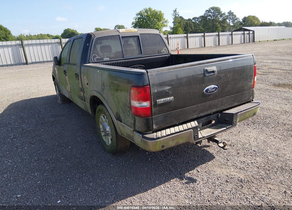 2005 FORD F-150 LARIAT/XLT VIN: 1FTPW125X5FA65602