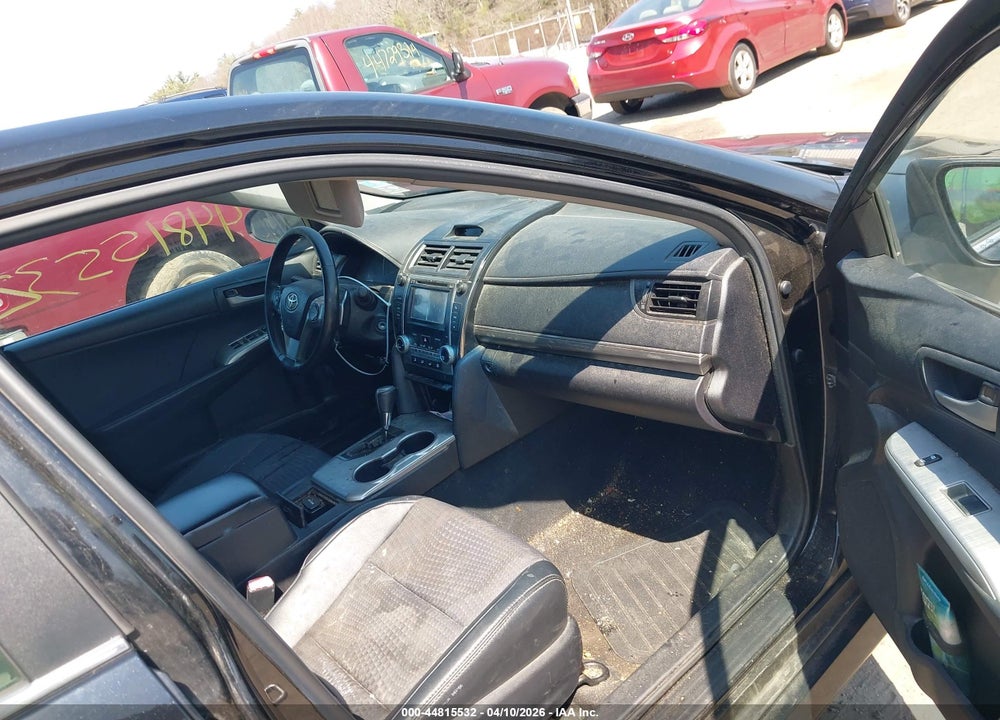 2012 TOYOTA CAMRY SE VIN: 4T1BF1FK7CU077849