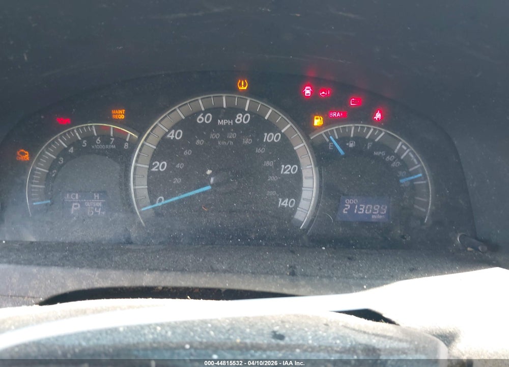 2012 TOYOTA CAMRY SE VIN: 4T1BF1FK7CU077849