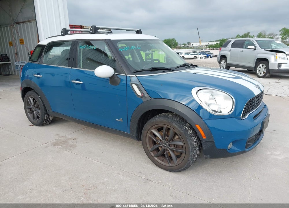 2012 MINI COOPER S COUNTRYMAN VIN: WMWZC5C51CWM14986