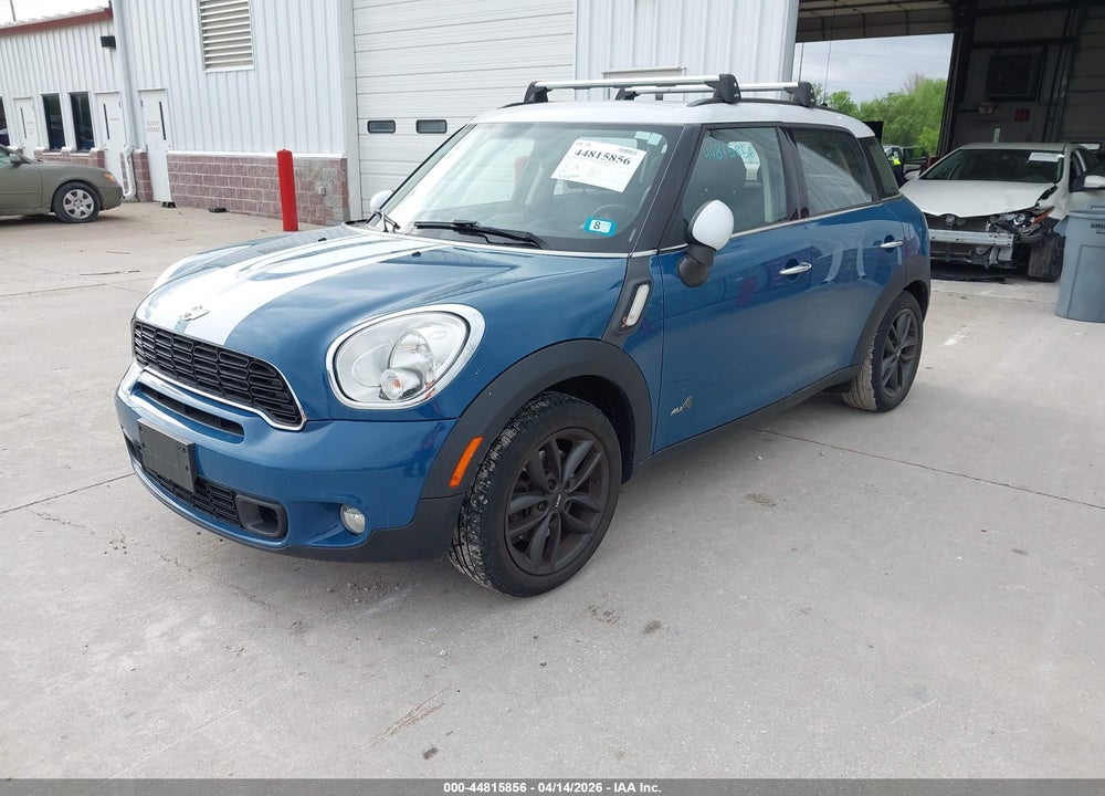 2012 MINI COOPER S COUNTRYMAN VIN: WMWZC5C51CWM14986