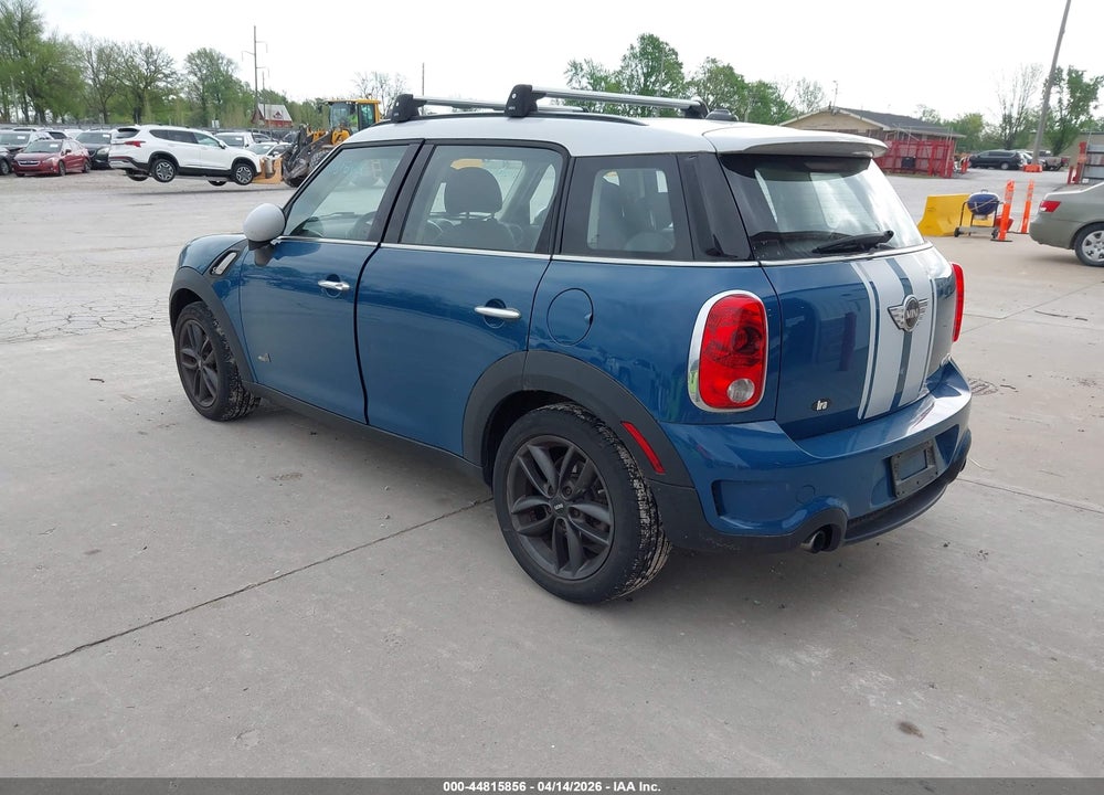 2012 MINI COOPER S COUNTRYMAN VIN: WMWZC5C51CWM14986