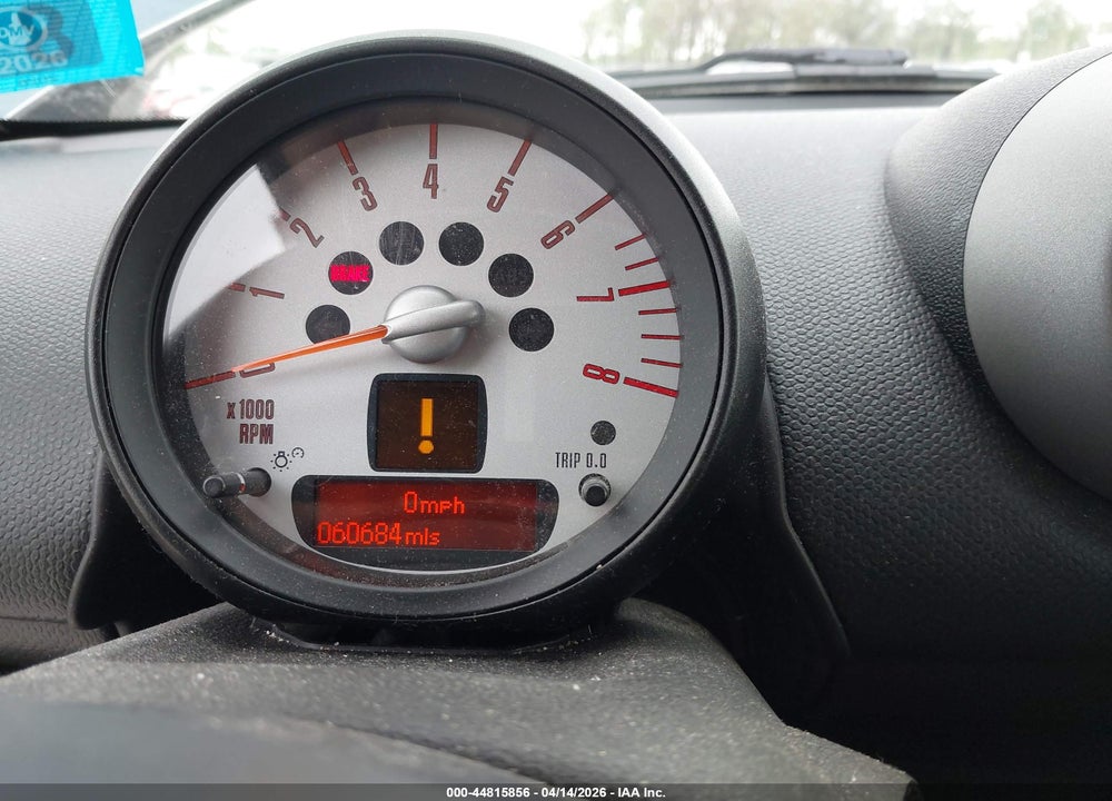 2012 MINI COOPER S COUNTRYMAN VIN: WMWZC5C51CWM14986