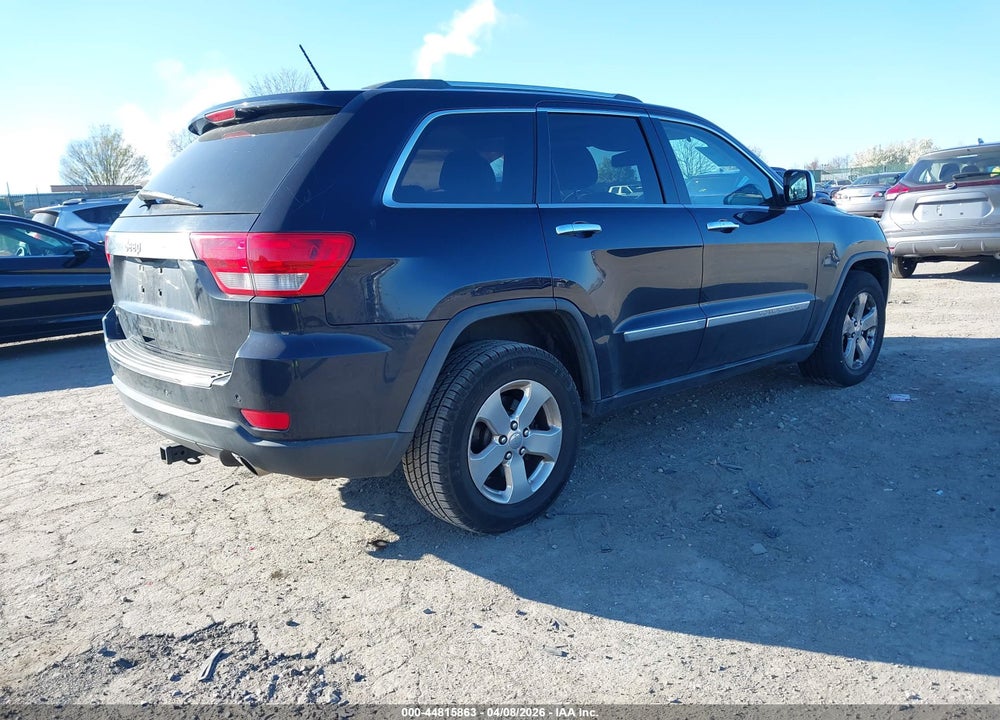 2011 JEEP GRAND CHEROKEE LIMITED VIN: 1J4RR5GT0BC505123