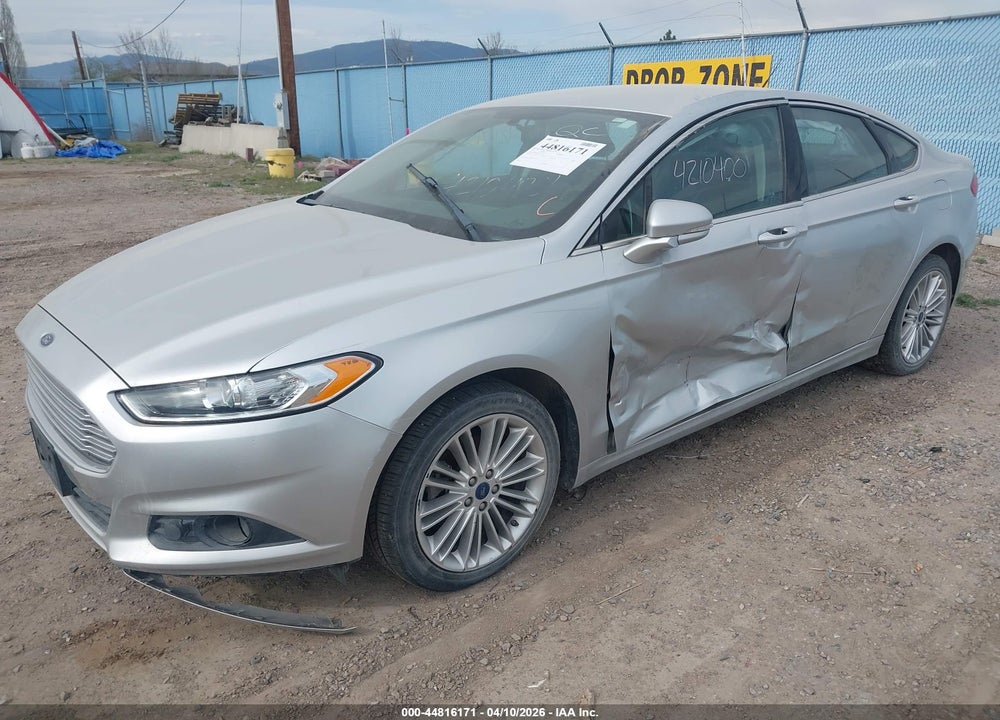 2016 FORD FUSION SE VIN: 3FA6P0T95GR166594