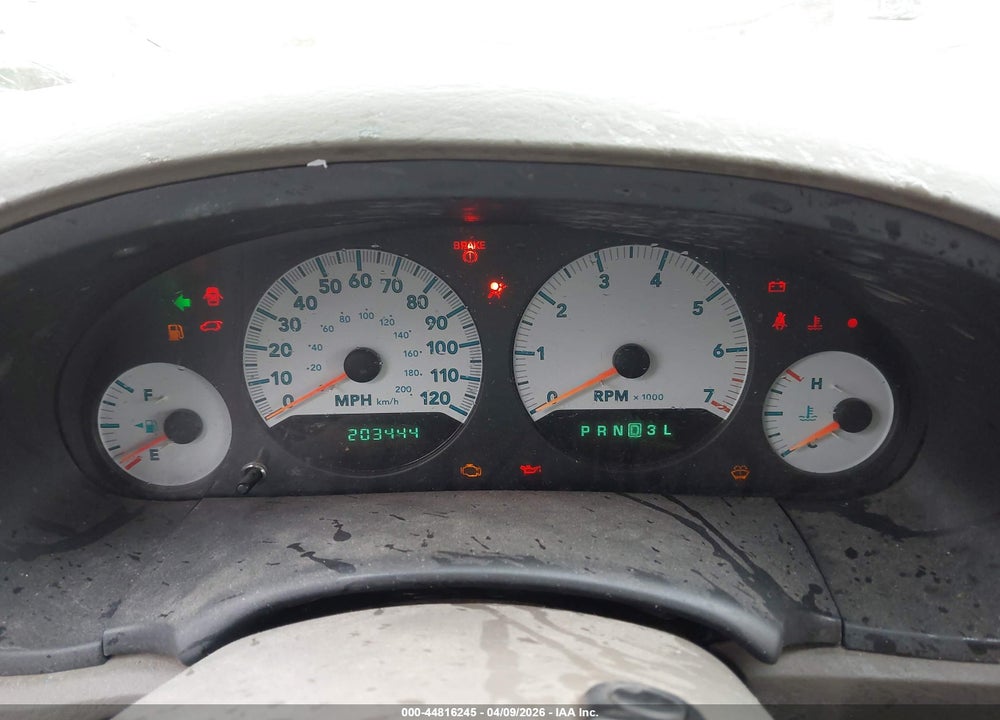 2007 DODGE GRAND CARAVAN SXT VIN: 2D4GP44L47R303548