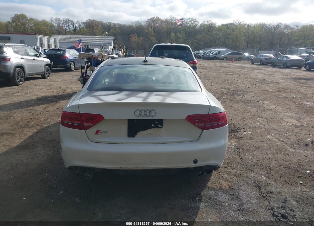2010 AUDI S5 4.2 PREMIUM PLUS VIN: WAUCVAFR9AA062886