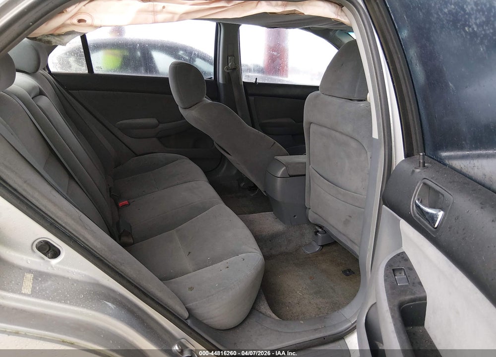 2007 HONDA ACCORD 2.4 LX VIN: 1HGCM56497A082213