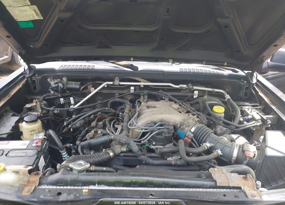 2002 NISSAN FRONTIER XE-V6 VIN: 1N6ED29X82C330067