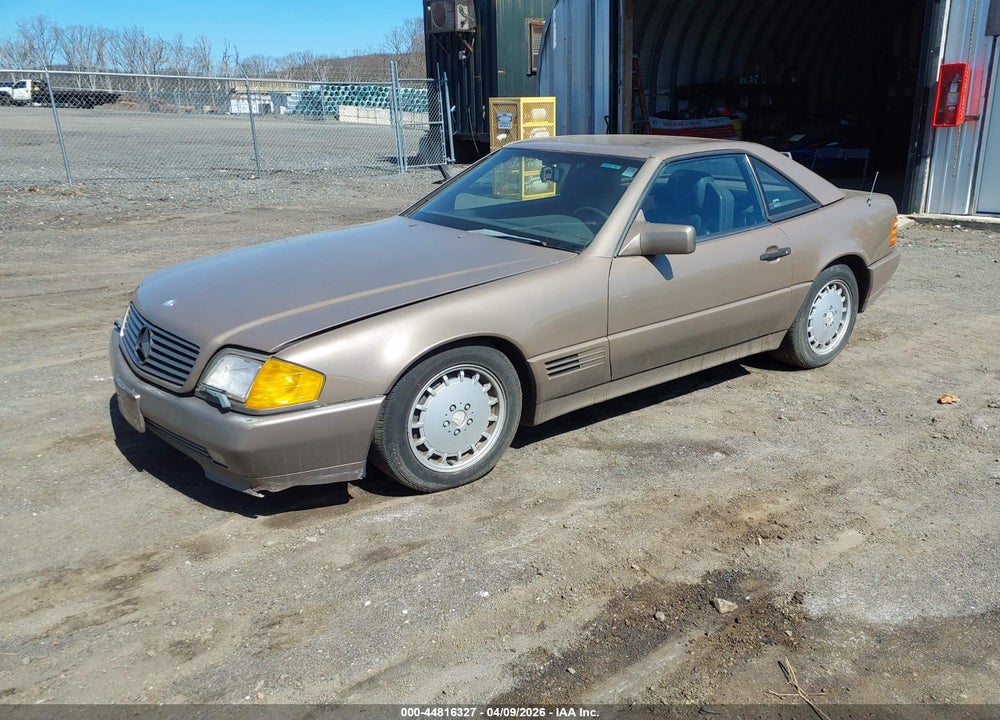 1990 MERCEDES-BENZ 500 SL VIN: WDBFA66E6LF009721