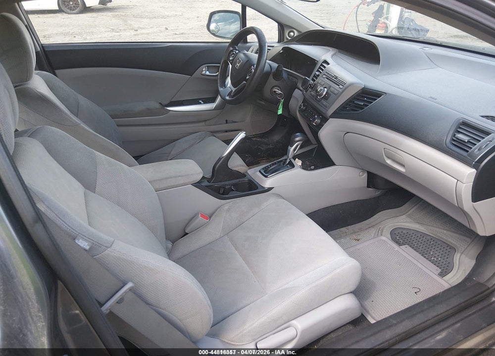 2012 HONDA CIVIC EX VIN: 2HGFG3B85CH514826