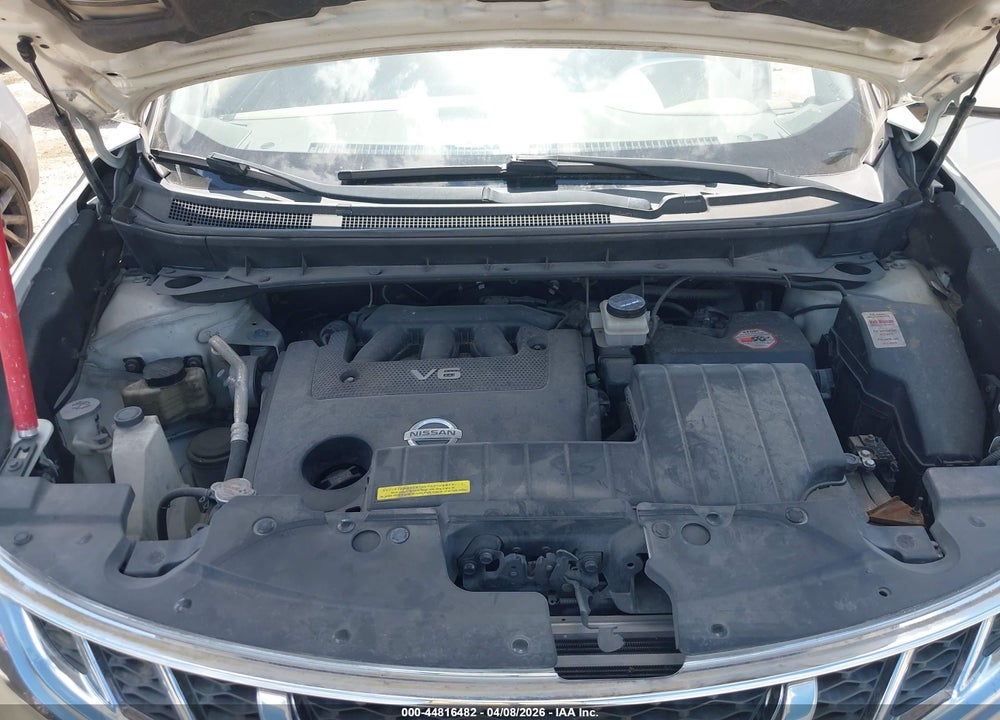 2013 NISSAN MURANO SV VIN: JN8AZ1MU8DW211015