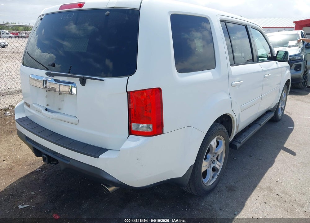 2012 HONDA PILOT EX-L VIN: 5FNYF3H57CB014700