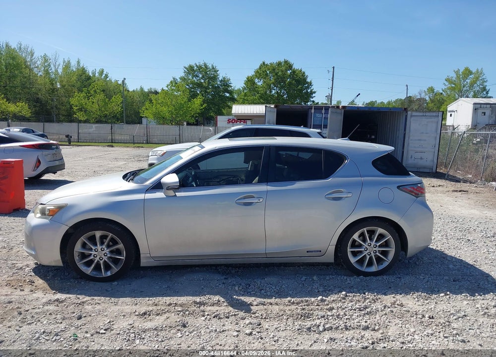 2012 LEXUS CT 200H PREMIUM VIN: JTHKD5BH1C2086195