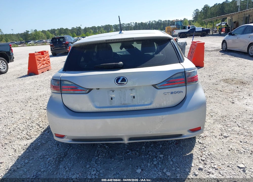 2012 LEXUS CT 200H PREMIUM VIN: JTHKD5BH1C2086195