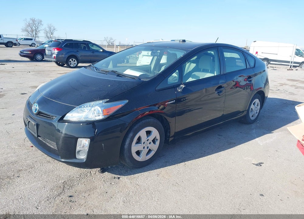 2011 TOYOTA PRIUS TWO VIN: JTDKN3DU6B1406838