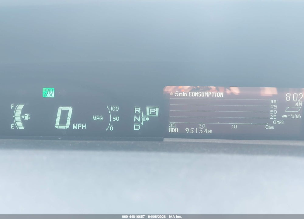 2011 TOYOTA PRIUS TWO VIN: JTDKN3DU6B1406838