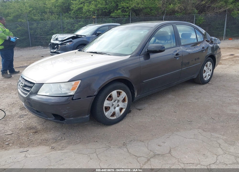 2009 HYUNDAI SONATA GLS VIN: 5NPET46C69H449110