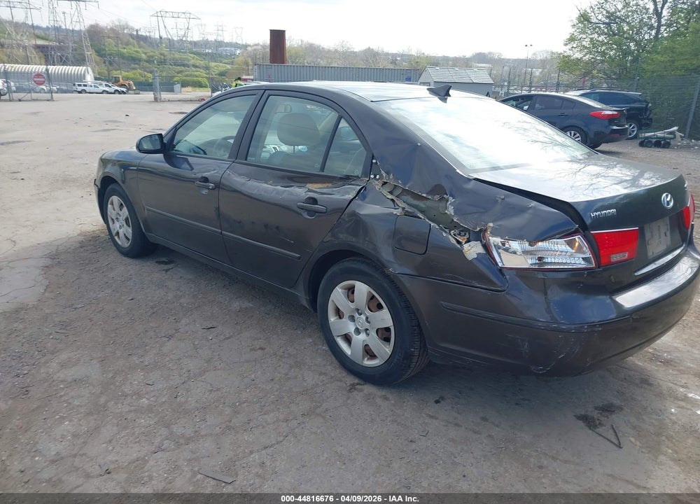 2009 HYUNDAI SONATA GLS VIN: 5NPET46C69H449110