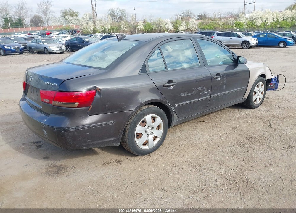 2009 HYUNDAI SONATA GLS VIN: 5NPET46C69H449110