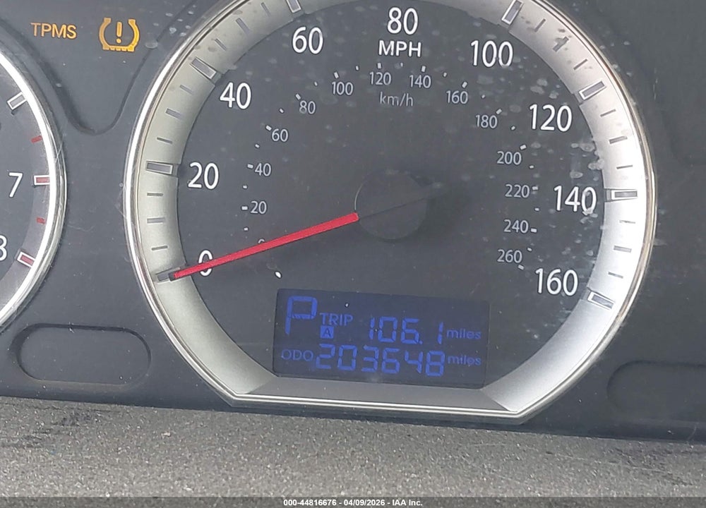 2009 HYUNDAI SONATA GLS VIN: 5NPET46C69H449110