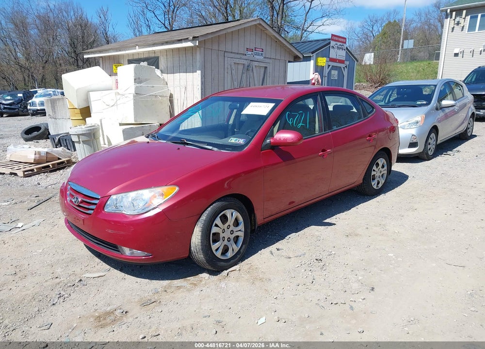 2010 HYUNDAI ELANTRA GLS VIN: KMHDU4AD5AU881928