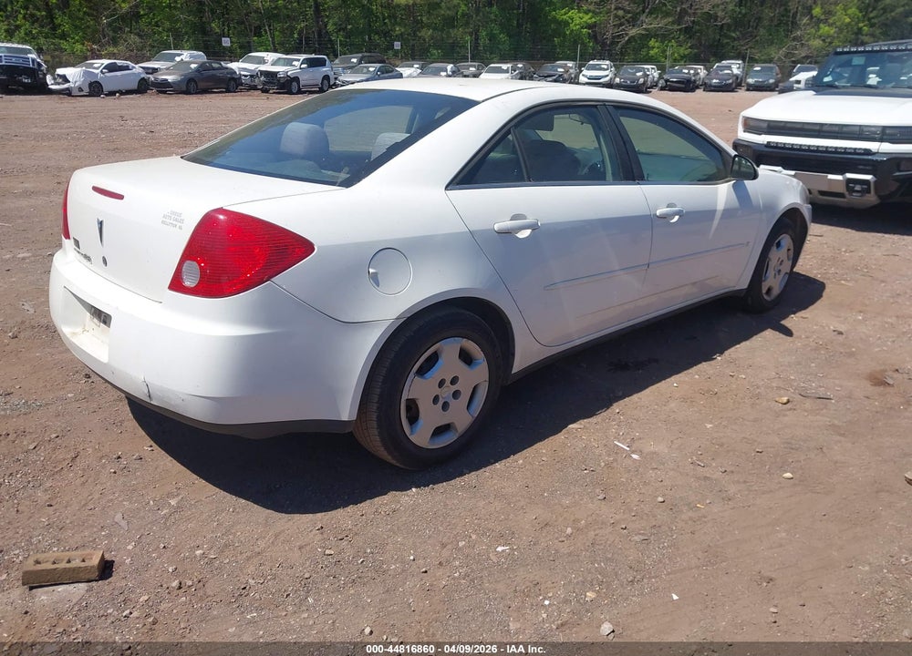 2007 PONTIAC G6 VALUE LEADER VIN: 1G2ZF58B674115220