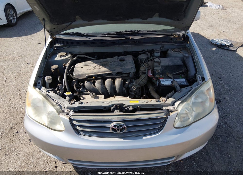 2003 TOYOTA COROLLA LE VIN: 1NXBR32E23Z019490