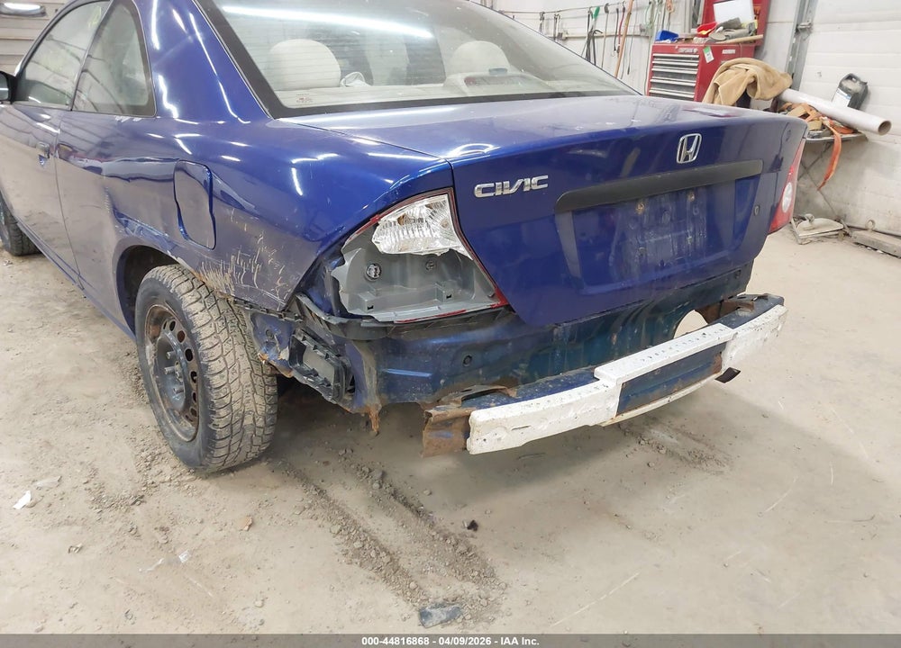 2005 HONDA CIVIC VP VIN: 1HGEM21175L074309