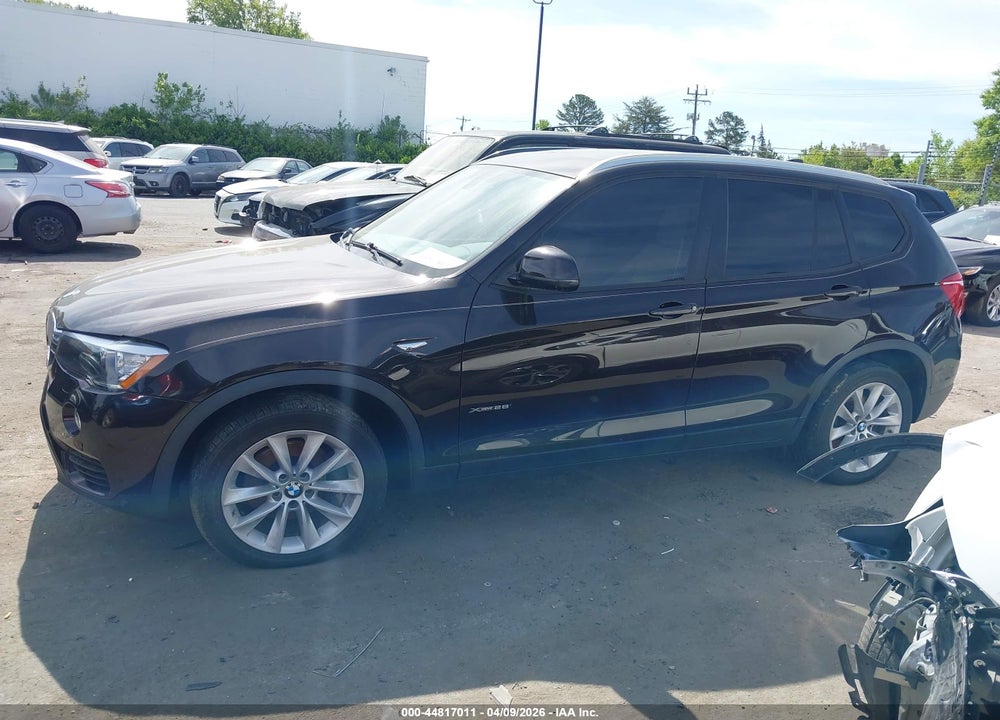 2015 BMW X3 XDRIVE28I VIN: 5UXWX9C52F0D57370