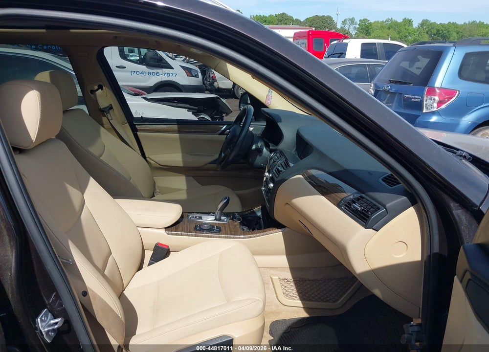 2015 BMW X3 XDRIVE28I VIN: 5UXWX9C52F0D57370