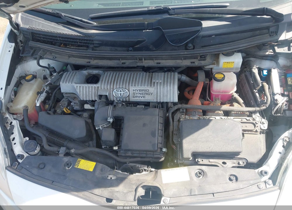 2013 TOYOTA PRIUS THREE SE VIN: JTDKN3DU3D1667265