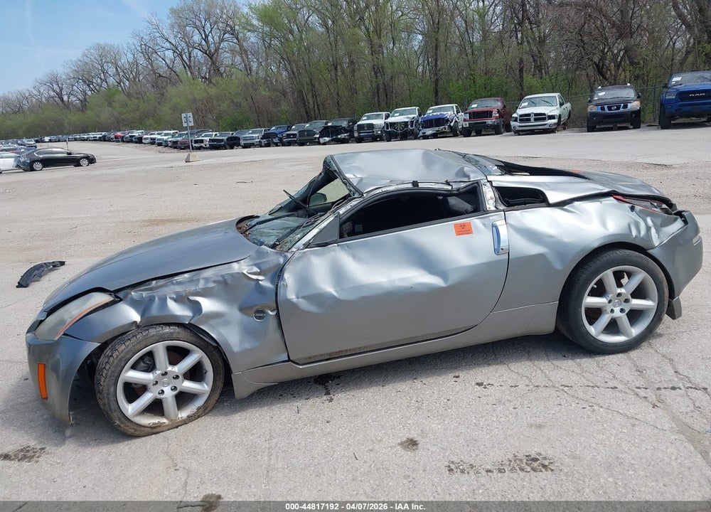 2004 NISSAN 350Z TOURING VIN: JN1AZ34D44T150807