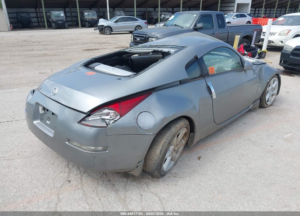 2004 NISSAN 350Z TOURING VIN: JN1AZ34D44T150807