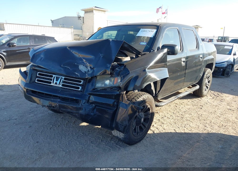 2008 HONDA RIDGELINE RT VIN: 2HJYK162X8H519412