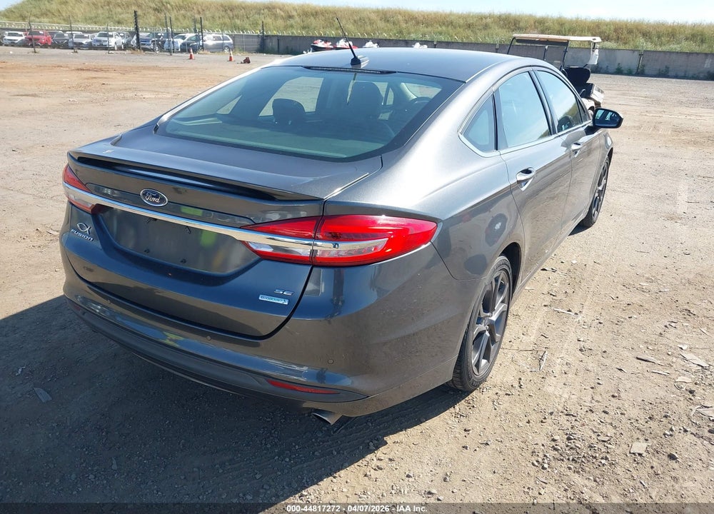 2018 FORD FUSION SE VIN: 3FA6P0HD9JR285723