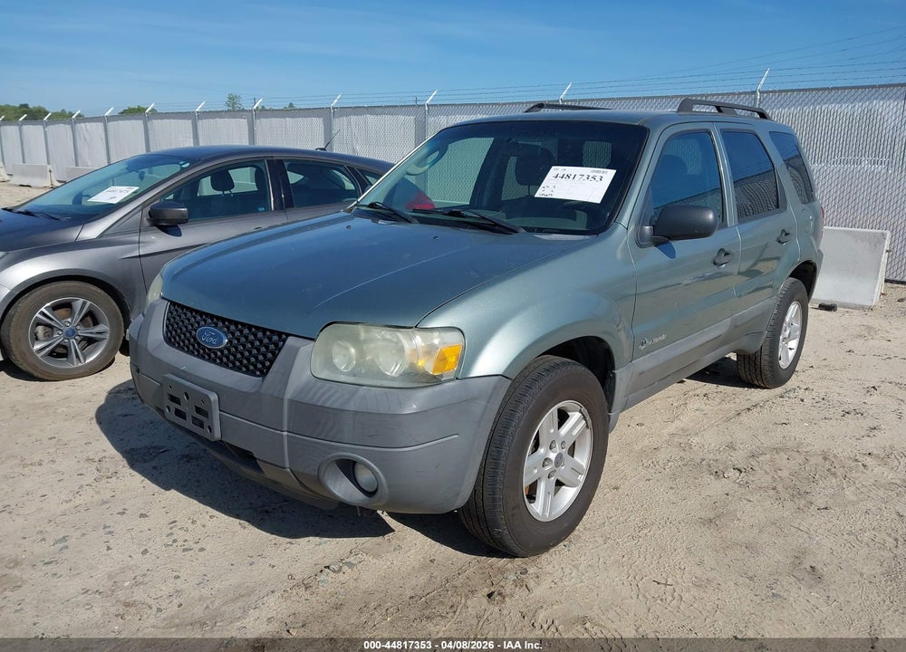 2007 FORD ESCAPE HYBRID VIN: 1FMCU49H87KA93572