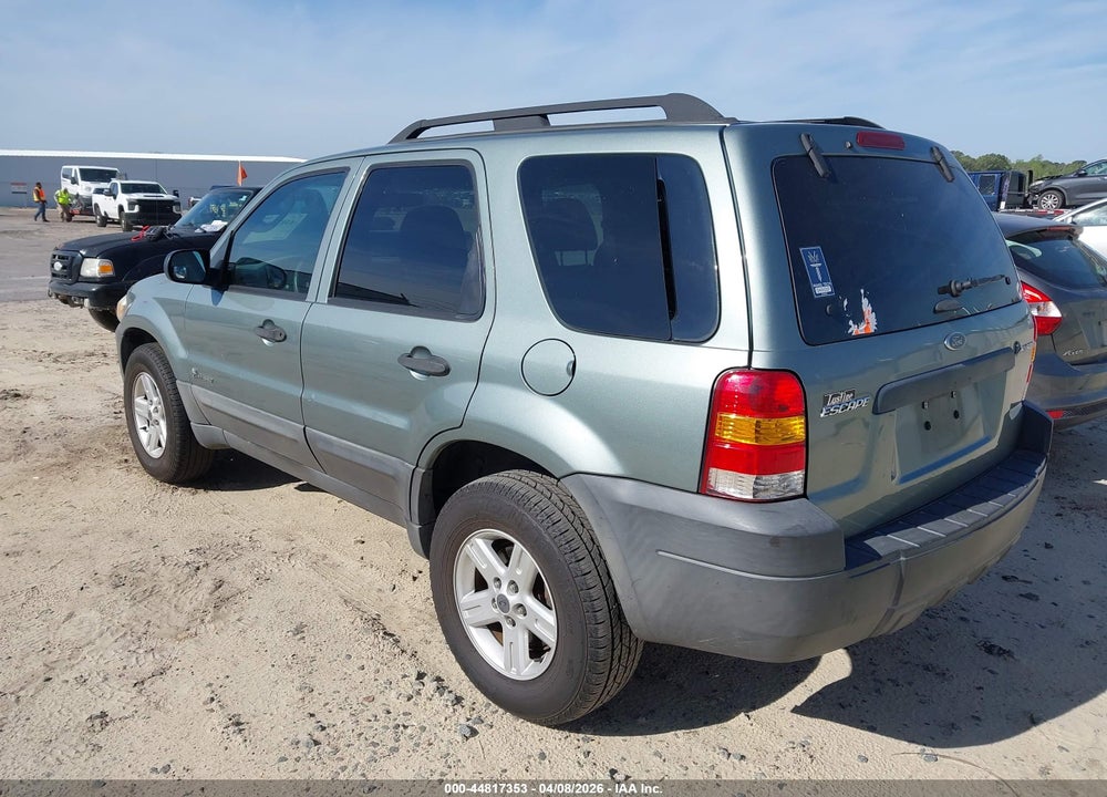 2007 FORD ESCAPE HYBRID VIN: 1FMCU49H87KA93572