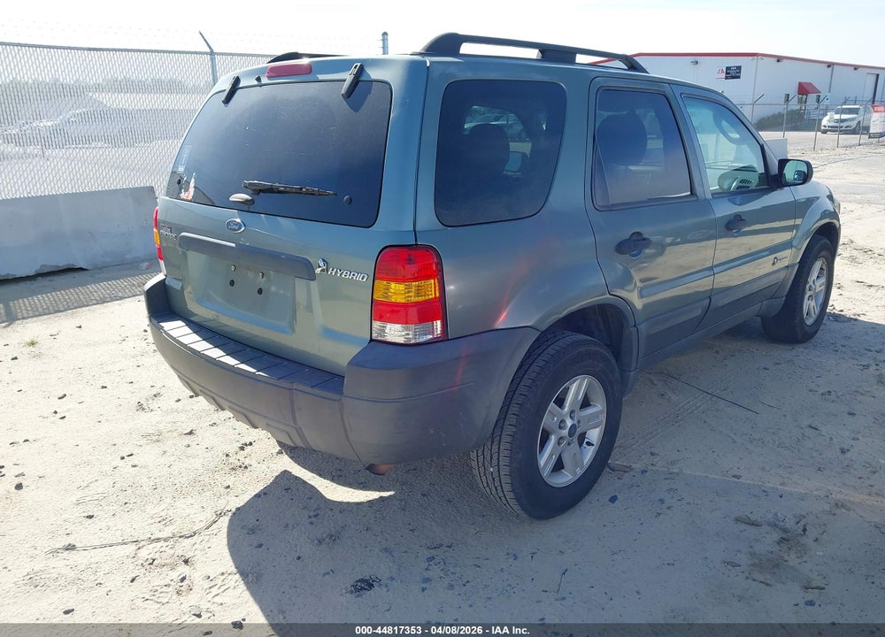 2007 FORD ESCAPE HYBRID VIN: 1FMCU49H87KA93572