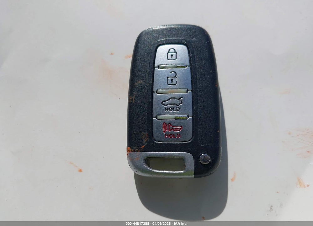 2011 HYUNDAI SONATA SE 2.0T VIN: 5NPEC4ABXBH161806