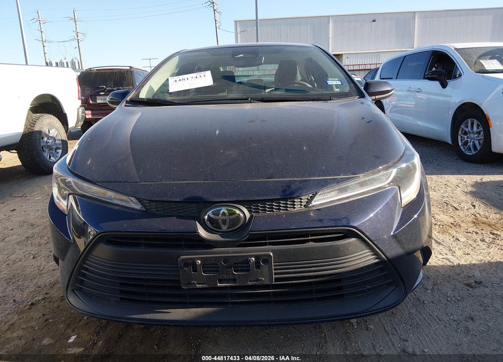 2025 TOYOTA COROLLA LE VIN: 5YFB4MDE8SP315132