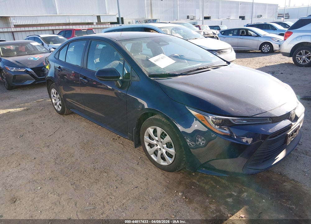 2025 TOYOTA COROLLA LE VIN: 5YFB4MDE8SP315132