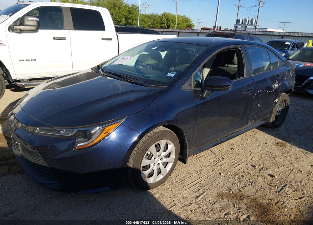 2025 TOYOTA COROLLA LE VIN: 5YFB4MDE8SP315132