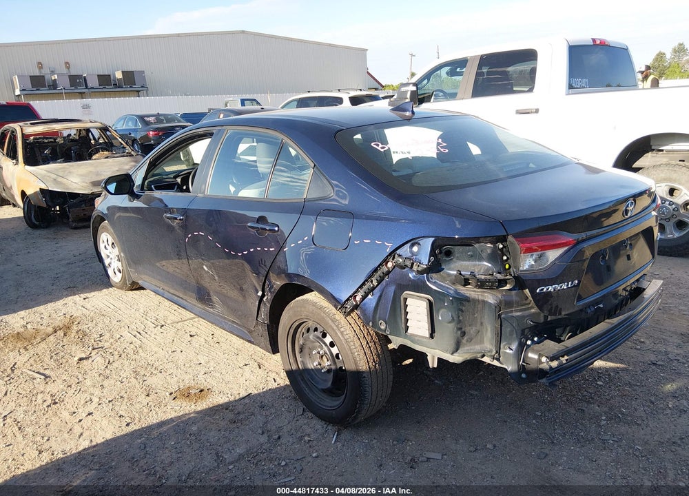 2025 TOYOTA COROLLA LE VIN: 5YFB4MDE8SP315132